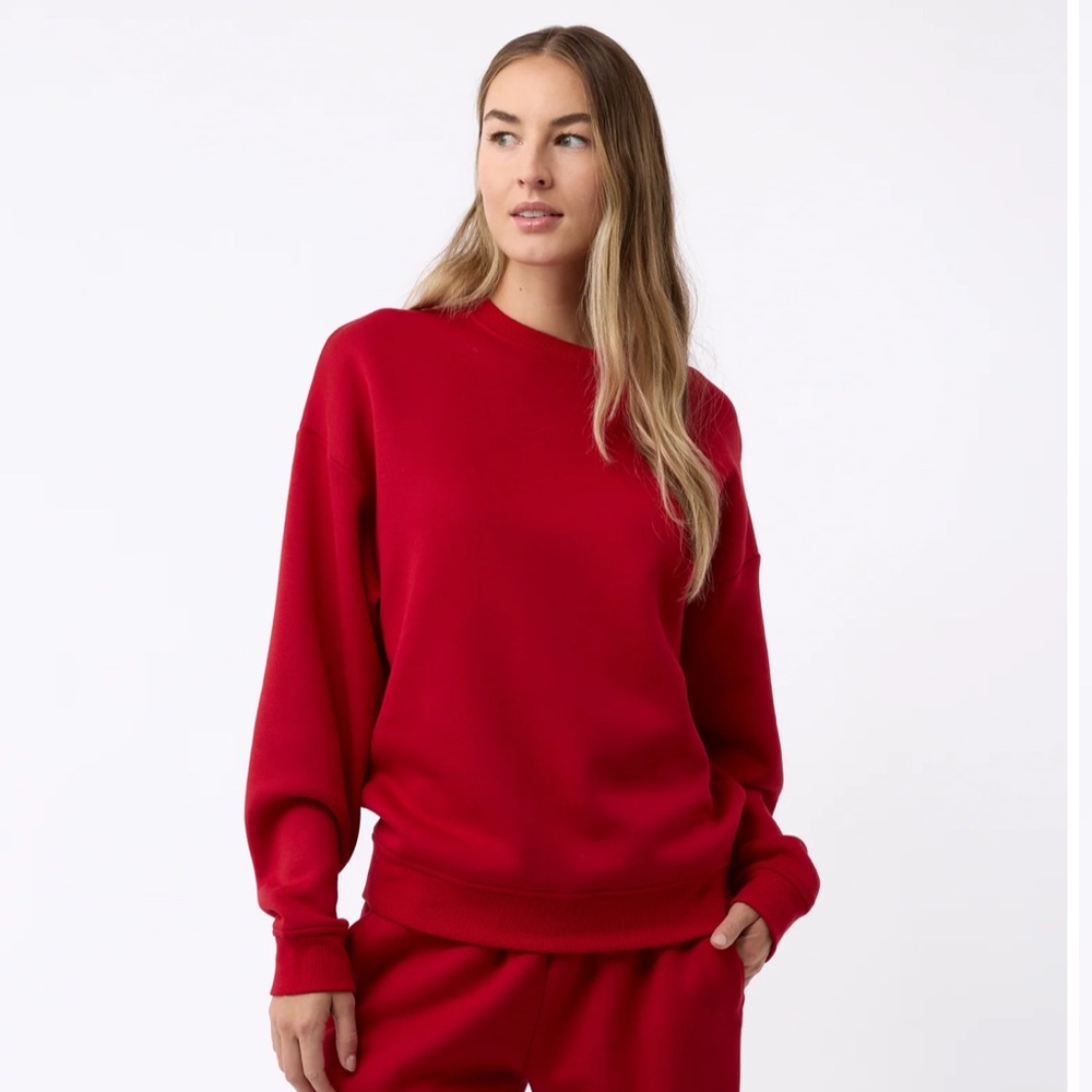 Cozy Earth Red Sweatshirt